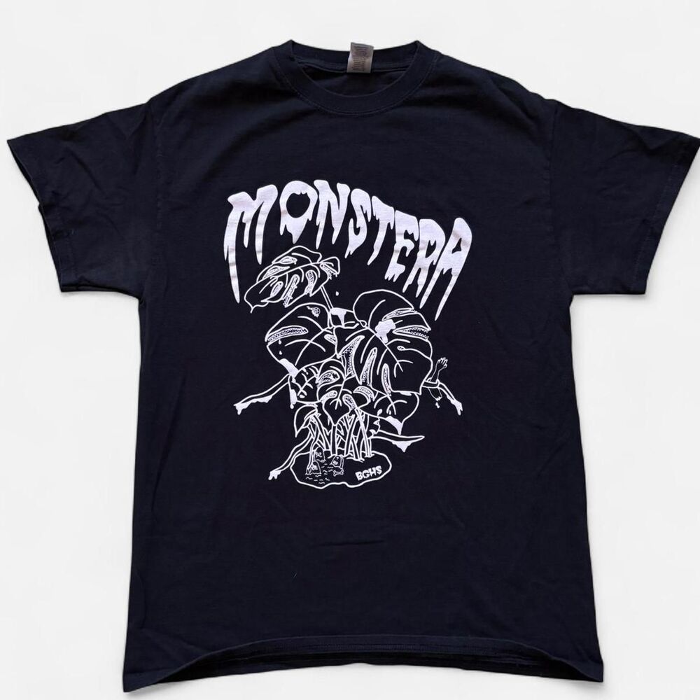 Monster-high Women's Black and Navy T-shirt